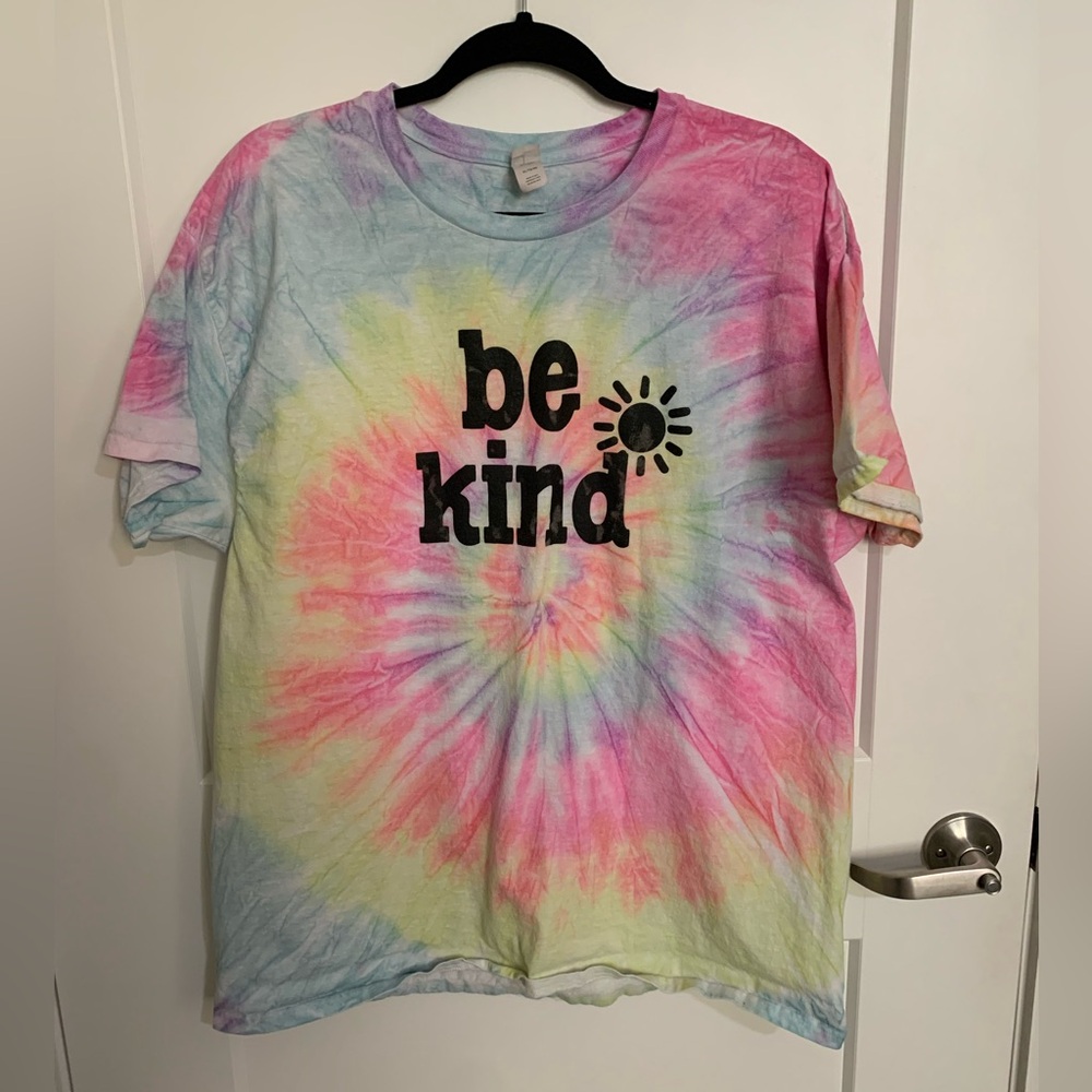 Be Kind Tie-Dye Shirt XL